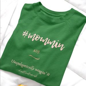 Branded Green sweatshirt